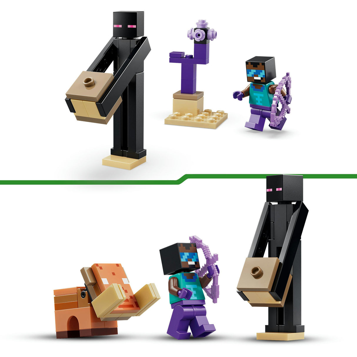 Lego Minecraft 21584 Reise in den Nether und das Endportal