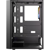 Antec Ax27 RGB Elite Midi-Tower-Gehäuse (schwarz | 3x USB-A | gehärtetes Glas)