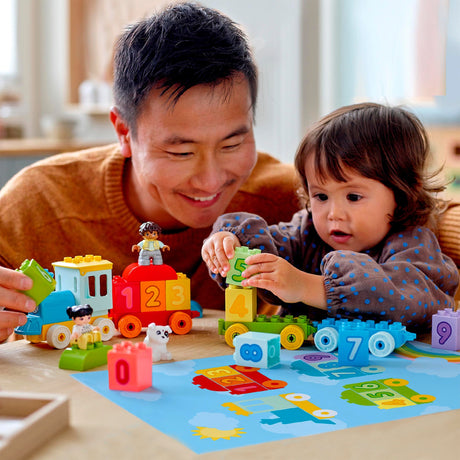 Lego Duplo – Zahlenzug – Zählen lernen, Konstruktionsspielzeug (10954)