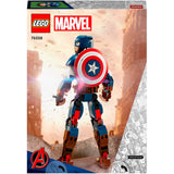 Lego Marvel – Captain America Baufigur Konstruktionsspielzeug (76258)