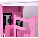 Thermaltake tr100 bubble pink mini tower behuizing (pink | 2x usb-a | 1x usb-c)