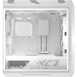 Asus rog strix helios ii gx601s midi tower behuizing (wit | 4x usb-a | 2x usb-c | rgb | tempered glass)