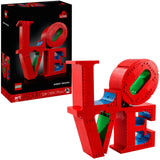 Lego Art Love Wohnaccessoire Dekoration Bausatz für Erwachsene, Valentinstagsgeschenk – 31214