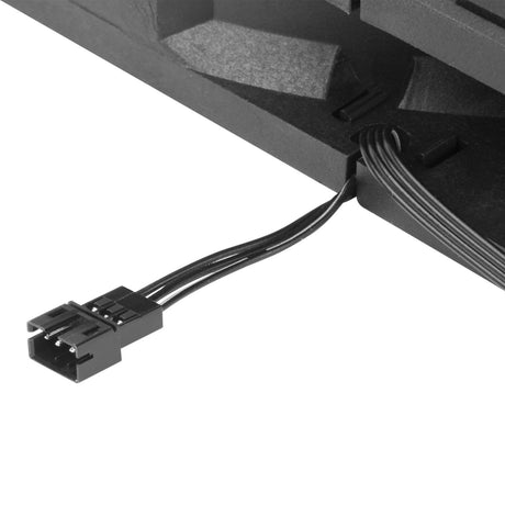 Silverstone Air Penetrator 184i ArGB Gehäuselüfter (schwarz, 180 x 180 x 32 mm, PWM)