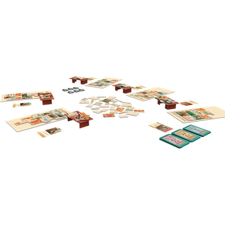 Europäisches Spielernetzwerk fit to print Brettspiel (Englisch, 1 - 6 Spieler, 15 - 30 Minuten, ab 10 Jahren)