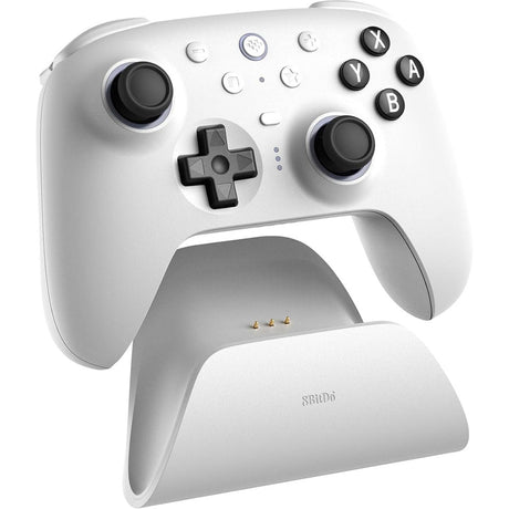 8bitdo Ultimate 2 Bluetooth-Controller (weiß, PC, Switch 2, Bluetooth USB-C 2,4 GHz)