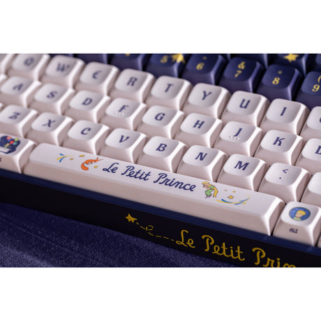 Iqunix F97 Starry Tryst RGB mechanische Gaming-Tastatur (dunkelblau, US-Layout (QWERTY), Iqunix Little Prince, 96 %, RGB-LEDs, Hot-Swap-fähig, PBT, 2,4 GHz | Bluetooth 5.1 | USB-C)