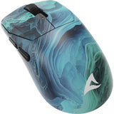 Sharkoon SGM25W Gaming-Maus (Türkisblau, 12.000 dpi, RGB-LEDs)