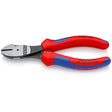Knipex 74 12 160 Kraft-Seitenschneider mit Feder 160 mm