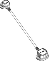 Bosch Powermore Kabel – Kabelführung in Richtung Akkuhalter (bch3923)