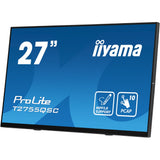 Iiyama Prolite T2755QSC-B1 27 Zoll Touchscreen-Monitor (schwarz, HDMI, Display-Port, 2x USB-A, USB-B)