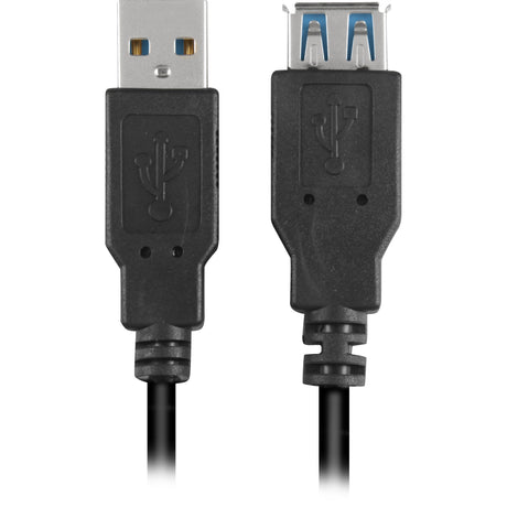 Sharkoon USB 3.0 Verlängerungskabel (schwarz, 3 Meter)