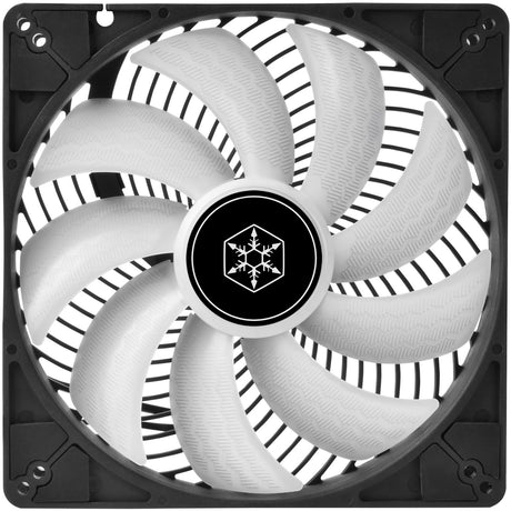 Silverstone Air Penetrator 184i ArGB Gehäuselüfter (schwarz, 180 x 180 x 32 mm, PWM)