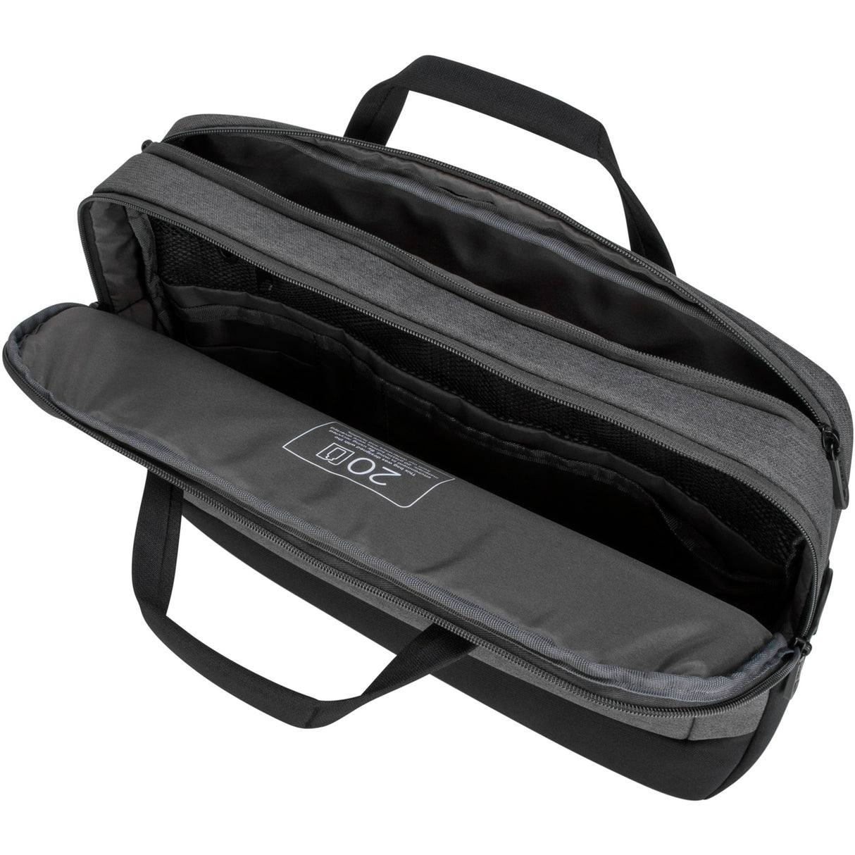 Targus cypress 15.6” briefcase with ecosmart laptoptas (grijs)
