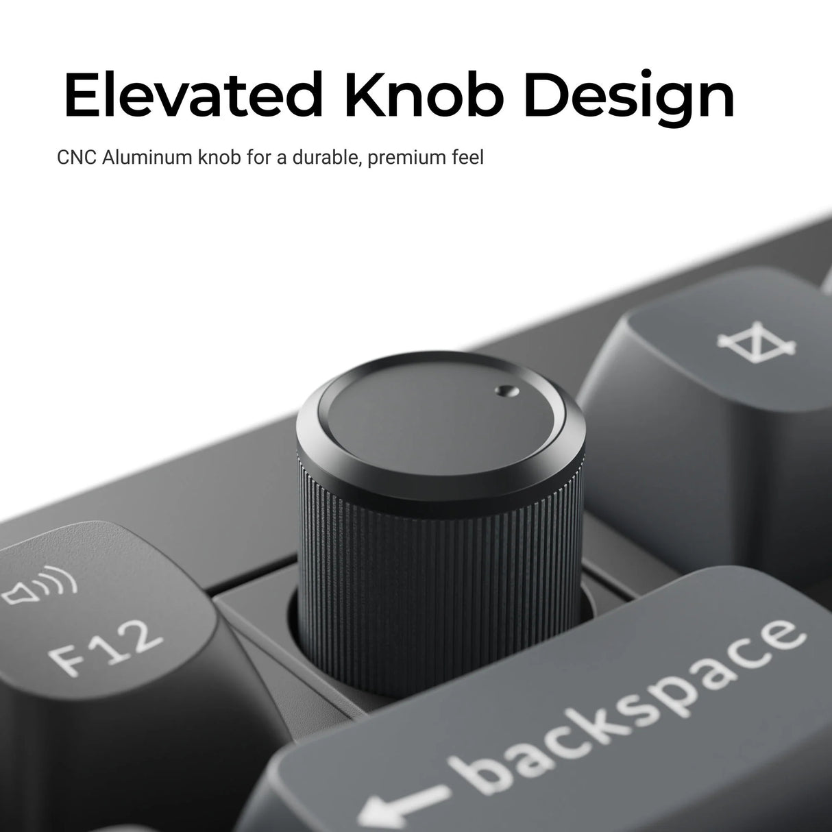 Keychron v6 ultra 8k wireless custom mechanical keyboard (zwart, us lay-out (qwerty), silk pom brown, 100%, rgb, hot swap, 2.4 ghz | bluetooth 5.3 | usb-c)