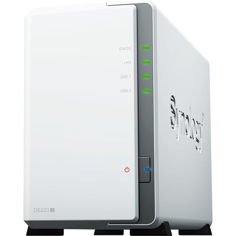 Synology Disk Station DS223J NAS (weiß, 2x USB 3.2 Gen 1)