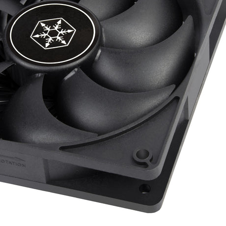 Silverstone Air Penetrator 120i Gehäuselüfter (schwarz, 120 x 120 x 25 mm)