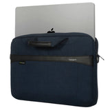 Targus 15-16 geolite ecosmart slim brief laptoptas (donkerblauw)
