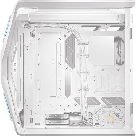 Asus Rog Hyperion GR701 Big Tower Gehäuse (weiß | 4x USB-A | 2x USB-C | RGB | gehärtetes Glas)