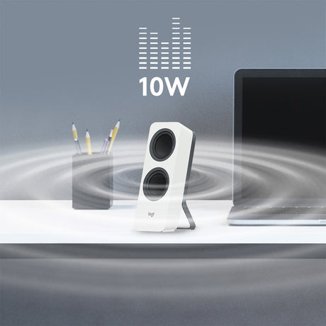 Logitech z207 PC-Lautsprecher (Weiß)