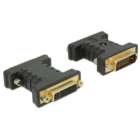 Delock DVI 24+1 Stecker auf DVI 24+5 Buchse Adapter (schwarz)