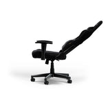 Dxracer prince l black grey fabric gamestoel (zwart)