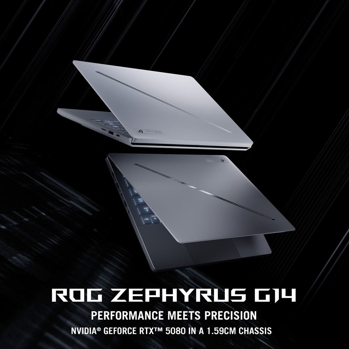 Asus rog zephyrus g14 ga403up-qs005w 14 copilot+ gaming laptop (grijs | ryzen 9 270 | rtx 5070 | 32 gb | 1 tb ssd | oled)