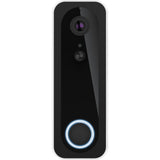 Trust draadloze video deurbel - doorcam-3000 - accu oplaadbaar met usb-c - 2k 3mp - geen abonnementskosten - inclusief chime - deurbel met camera - wit