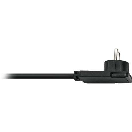 Brennerstuhl Comfort-Line Plus Steckdose mit Flachstecker 4x schwarz 2m h05vv-f 3g1,5 - 1153100100
