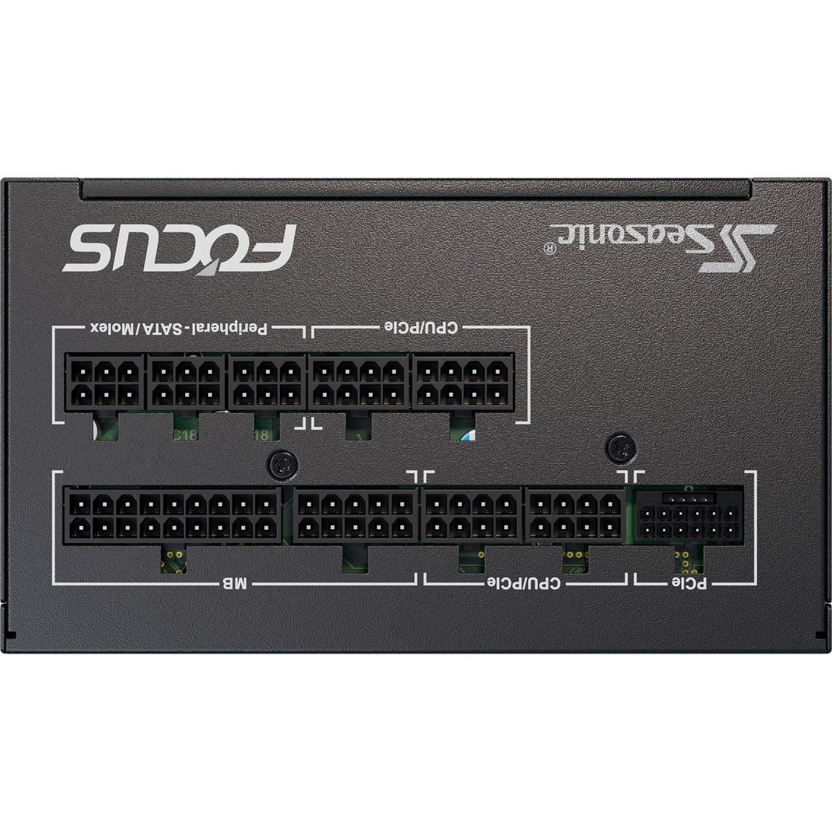 Seasonic Focus GX-750-V4 ATX3.1 Modulares 750-Watt-Netzteil (Schwarz, 2x PCIe)