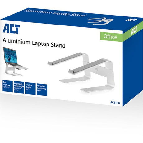 Act Connectivity Laptopständer Aluminium (Aluminium)