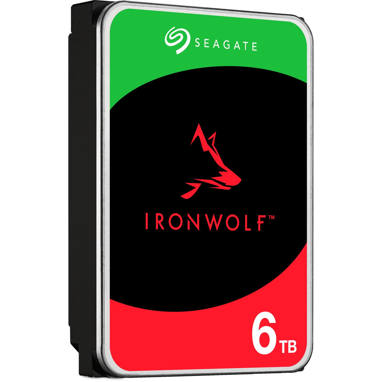 Seagate ironwolf 6 tb harde schijf (sata 600, 24 7)