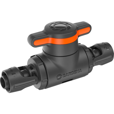Gardena Micro-Drip-System Absperr- und Regulierventil 13 mm (1 2 ) (grauorange)