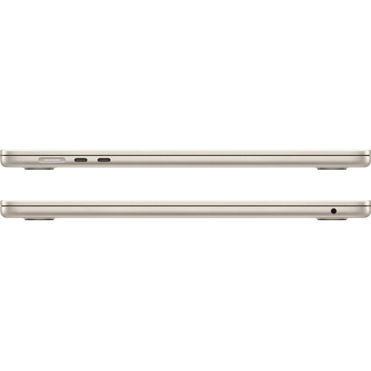 Apple macbook air 15 (mqkv3n a) refurbished laptop (sterrenlicht | m2 | 10-core gpu | 8 gb | 512 gb ssd)