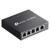 Tp-link omada es205gp switch (zwart, 4x poe+)