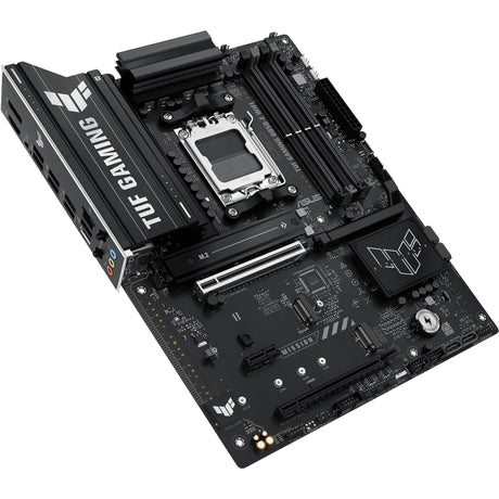 Asus tuf gaming b850-e wifi socket am5 moederbord (zwart, raid, 2.5gb-lan, wi-fi 6e, bt, sound, atx)