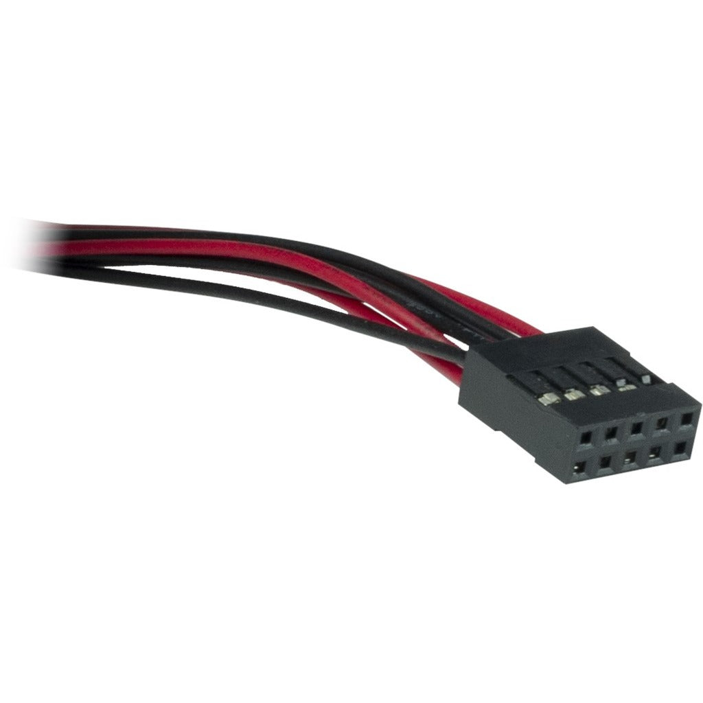 Inter-Tech IPC Lüfterset 80 mm Gehäuselüfter (schwarz, 4 Stück, 80 x 80 x 25 mm, PWM)