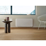 Mill steel wifi paneelverwarming pa1500wifi4a met voet, 1500 watt convector (wit, wifi 2,4 ghz (wifi 6), bluetooth 5.2, zigbee 3.0 + app)