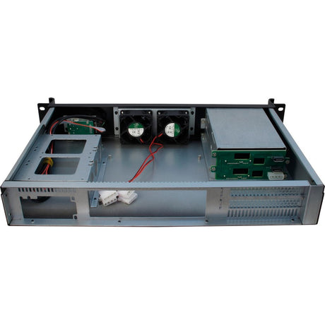 Inter-tech 1,5u-1528l Rackgehäuse (schwarz | 2x USB-A)