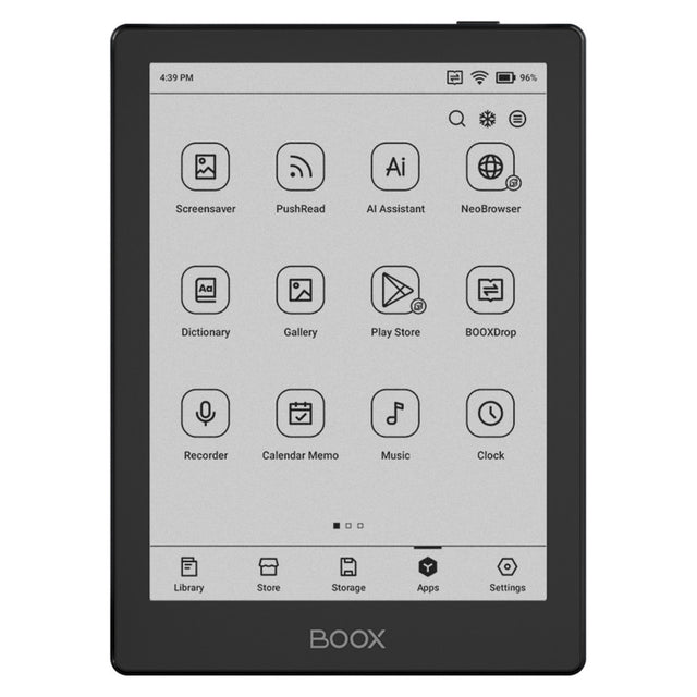 Boox go 6 E-Reader (Schwarz, 2 GB | 32 GB | Android 11)
