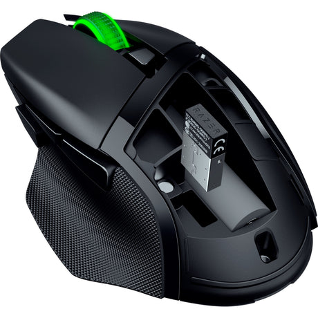 Razer Basilisk v3 x Hyperspeed Gaming-Maus (schwarz, 400–18000 dpi, Hyperspeed Wireless, Bluetooth)