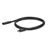 Club 3d usb-c 40 gbps verlengkabel (zwart, 1 meter, 8k 60hz, pd 240 watt)