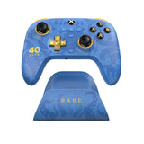 8bitdo ultimate 3-mode controller for xbox - rare 40th anniversary edition (blauw goud, xbox series x|s, xbox one, pc, bluetooth usb-c 2.4 ghz )