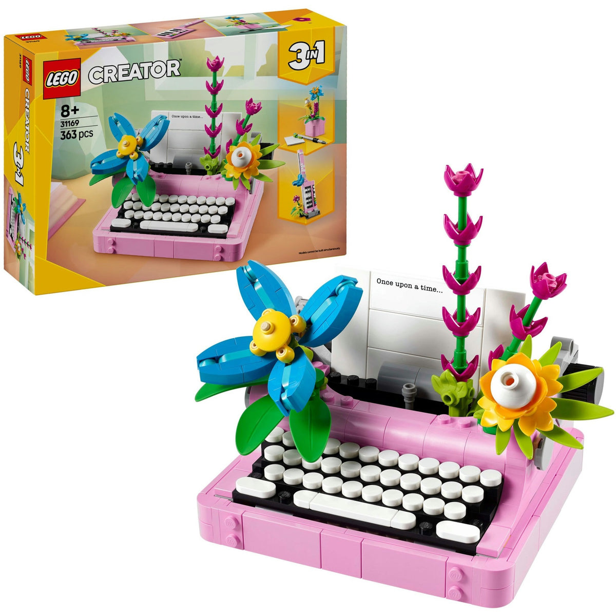 Lego Creator 3in1 Schreibmaschine mit Blumen – 31169