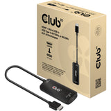 Club 3D HDMI+ Micro USB auf USB-C Adapter (schwarz)