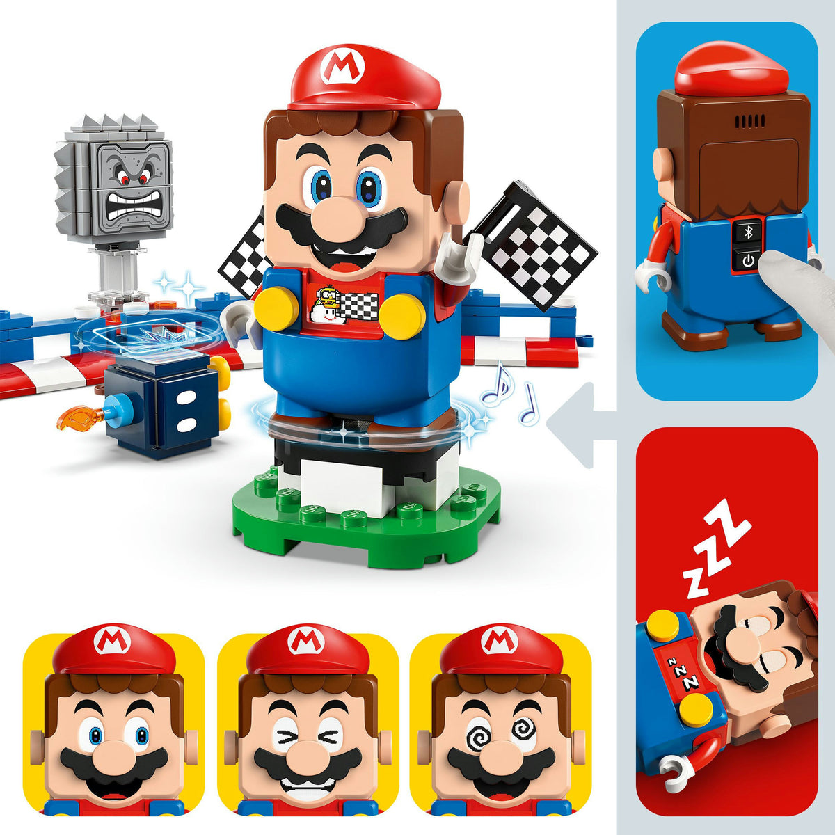 Lego® Super Mario™: Mario Kart™ – Interactive® Mario™ und Standard Kart – 72043