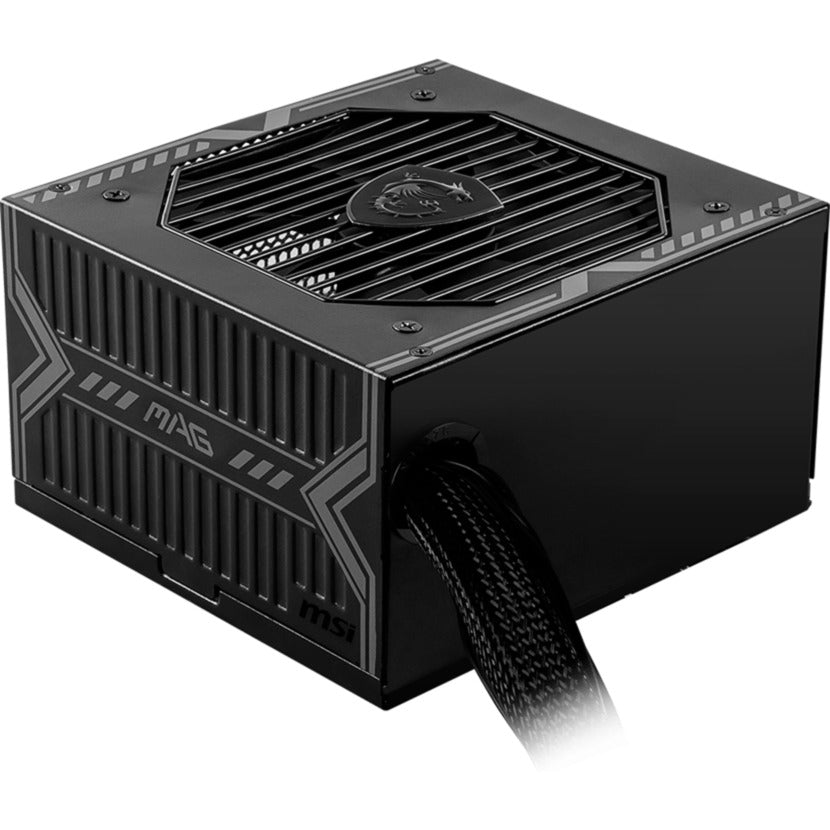 MSI Mag A650BN Modulares 650-Watt-Netzteil (Schwarz, 2x PCIe)