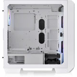 Thermaltake view 300 mx midi tower behuizing (wit | 2x usb-a | 1x usb-c | rgb | window)