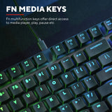 Trust GXT 866 Torix Hochwertige mechanische Gaming-Tastatur
