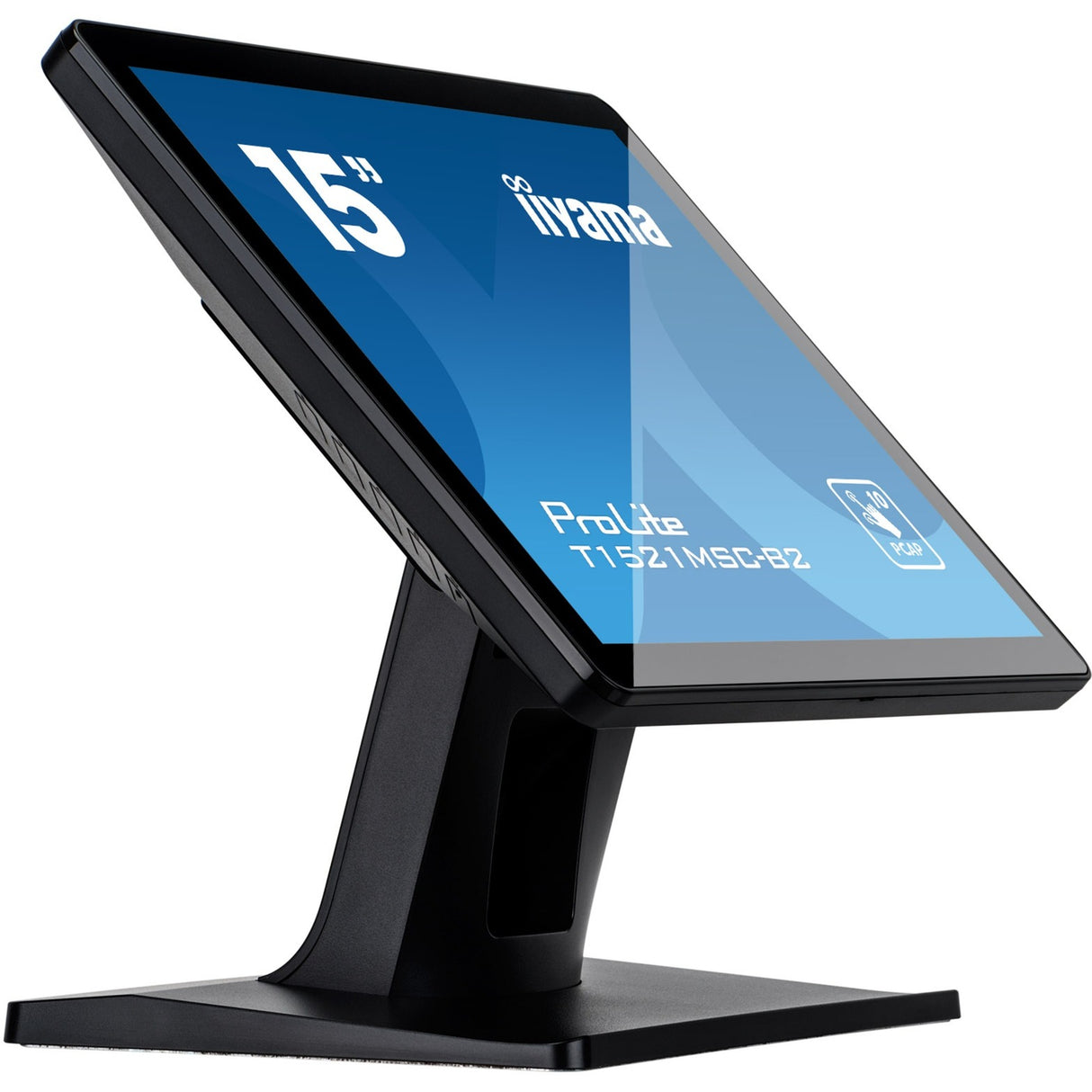 Iiyama Prolite T1521MSC-B2 15 Touchscreen-Monitor (schwarz, HDMI, VGA, USB-B)
